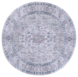 Safavieh Tucson 6'-0" x 6'-0" Rug in Grey / Light Fuchsia