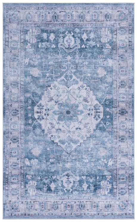 Safavieh Tucson 4'-0" x 6'-0" Rug in Blue / Grey