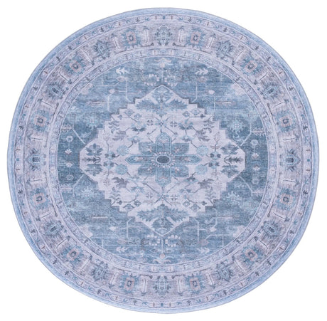 Safavieh Tucson 6'-0" x 6'-0" Rug in Blue / Grey