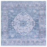 Safavieh Tucson 6'-0" x 6'-0" Rug in Blue / Grey