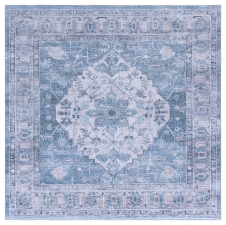 Safavieh Tucson 6'-0" x 6'-0" Rug in Blue / Grey