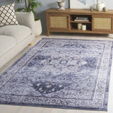 Safavieh Tucson 4'-0" x 6'-0" Rug in Grey / Light Purple