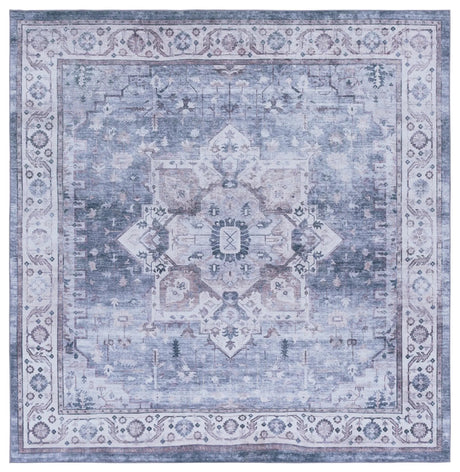 Safavieh Tucson 6'-0" x 6'-0" Rug in Grey / Light Purple
