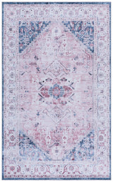 Safavieh Tucson 4'-0" x 6'-0" Rug in Light Pink / Blue