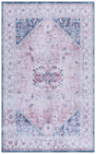 Safavieh Tucson 4'-0" x 6'-0" Rug in Light Pink / Blue