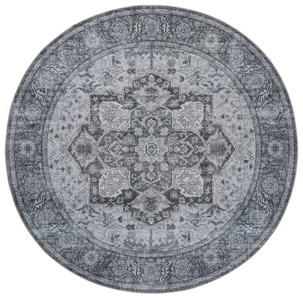 Safavieh Tucson 6'-0" x 6'-0" Rug in Grey / Grey