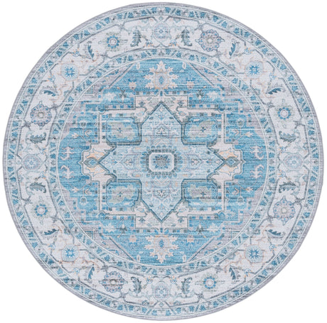Safavieh Tucson Tsn913B Grey/Turquoise Rug.
