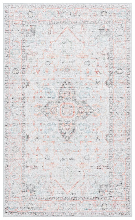 Safavieh Tucson 3'-0" x 5'-0" Rug in Light Grey / Light Green