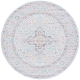 Safavieh Tucson 6'-0" x 6'-0" Rug in Light Grey / Light Green