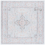 Safavieh Tucson 6'-0" x 6'-0" Rug in Light Grey / Light Green