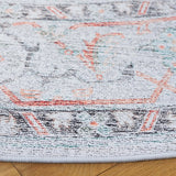 Safavieh Tucson 6'-0" x 6'-0" Rug in Light Grey / Light Green