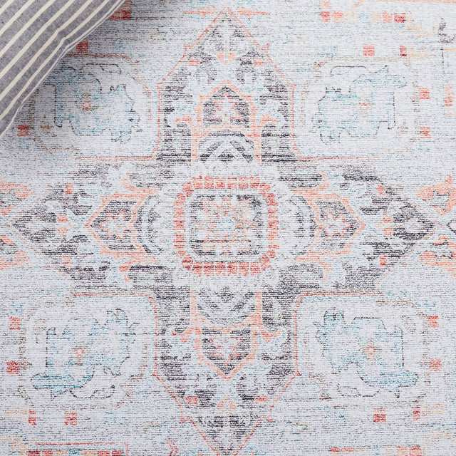 Safavieh Tucson Tsn913F Light Grey/Light Green Rug.