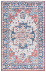 Safavieh Tucson Tsn913Q Rust/Blue Rug.