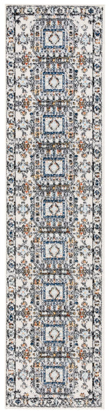Safavieh Tulum Tul660A Ivory Grey/Blue Rust Rug.