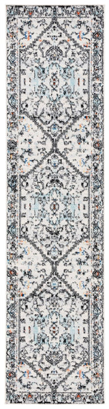 Safavieh Tulum Tul661A Ivory Grey/Blue Rust Rug.