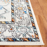 Safavieh Tulum Tul661A Ivory Grey/Blue Rust Rug.