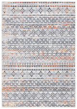 Safavieh Tulum Tul663P Ivory Grey/Rust Rug.