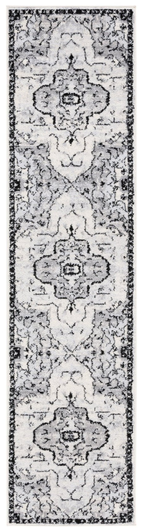 Safavieh Tulum Tul664A Ivory Grey/Charcoal Rug.