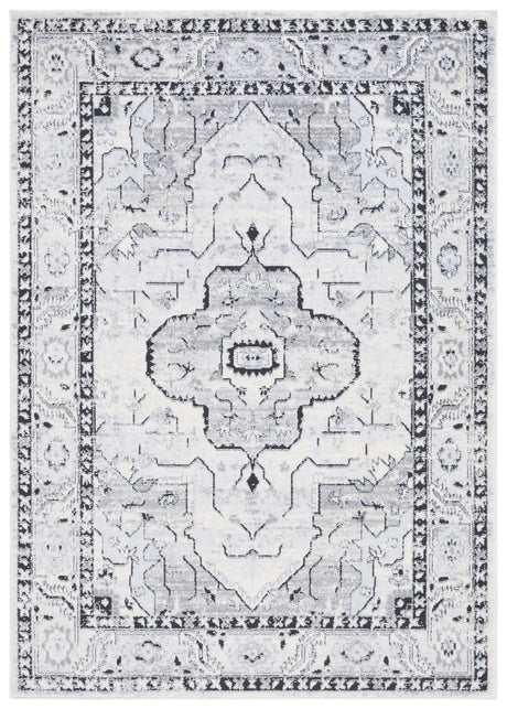 Safavieh Tulum Tul664A Ivory Grey/Charcoal Rug.