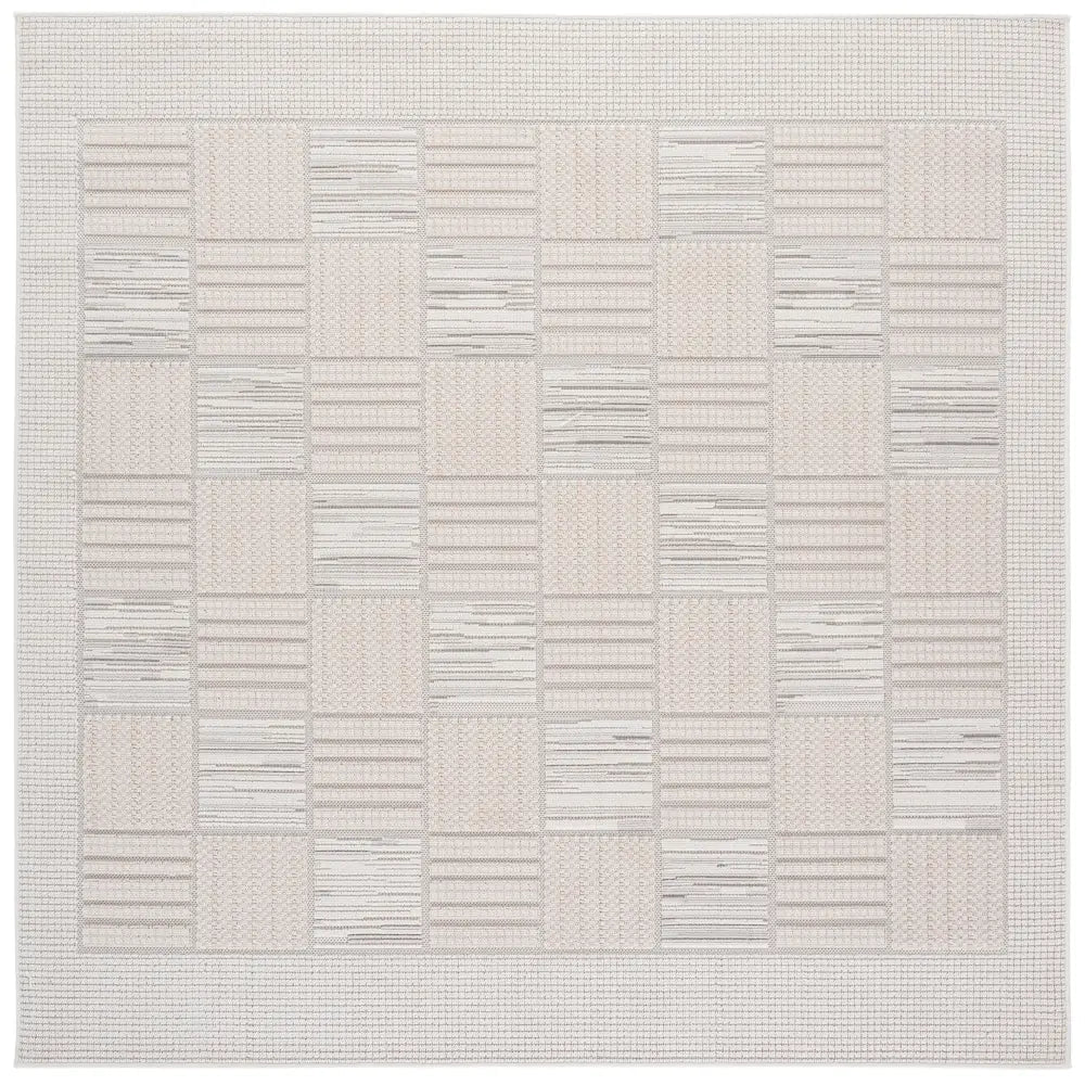 Safavieh Veranda 6'-7" x 6'-7" Rug in Ivory / Beige