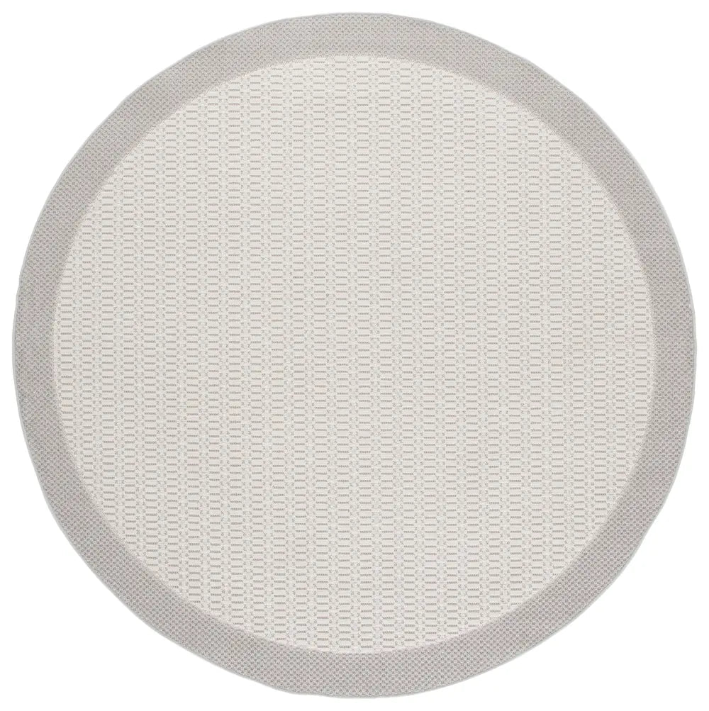 Safavieh Veranda 6'-7" x 6'-7" Rug in Ivory / Grey