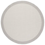 Safavieh Veranda 6'-7" x 6'-7" Rug in Ivory / Grey