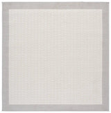 Safavieh Veranda 6'-7" x 6'-7" Rug in Ivory / Grey