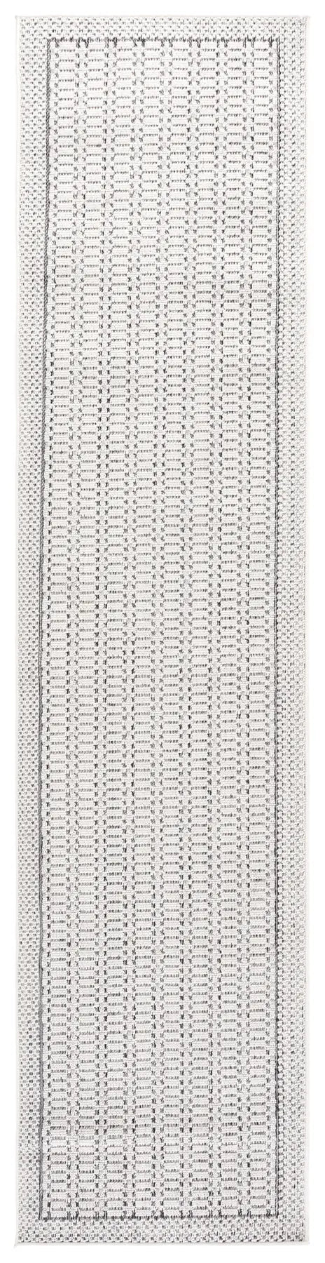 Safavieh Veranda 2'-2" x 9'-0" Rug in Ivory / Dark Grey