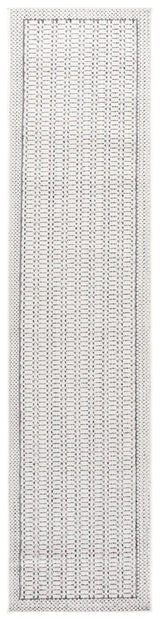 Safavieh Veranda 2'-2" x 9'-0" Rug in Ivory / Dark Grey
