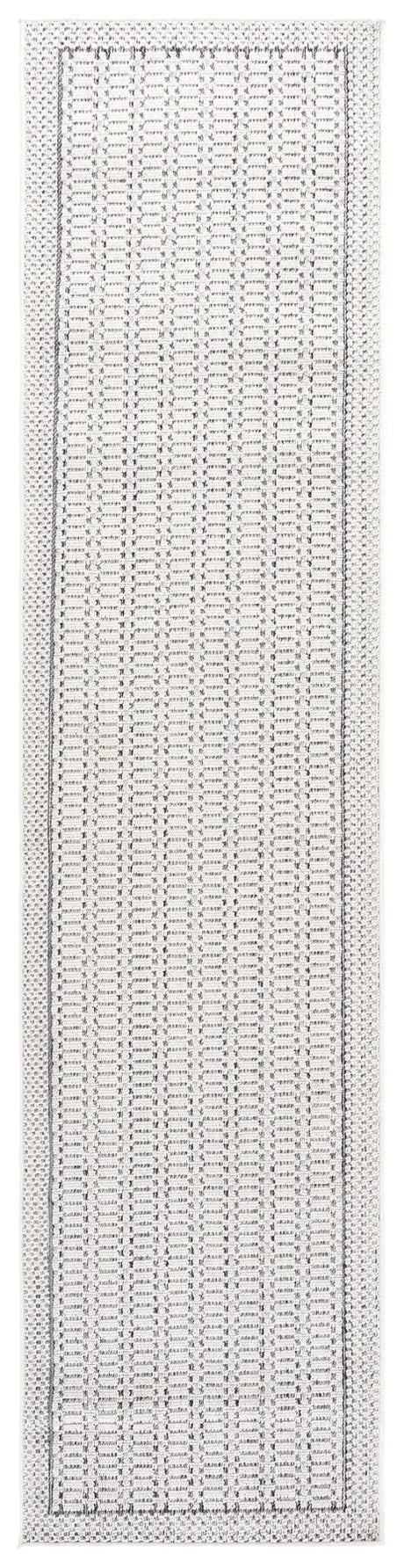 Safavieh Veranda 2'-2" x 9'-0" Rug in Ivory / Dark Grey