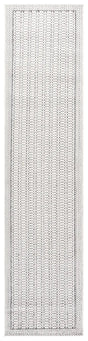 Safavieh Veranda 2'-2" x 9'-0" Rug in Ivory / Dark Grey