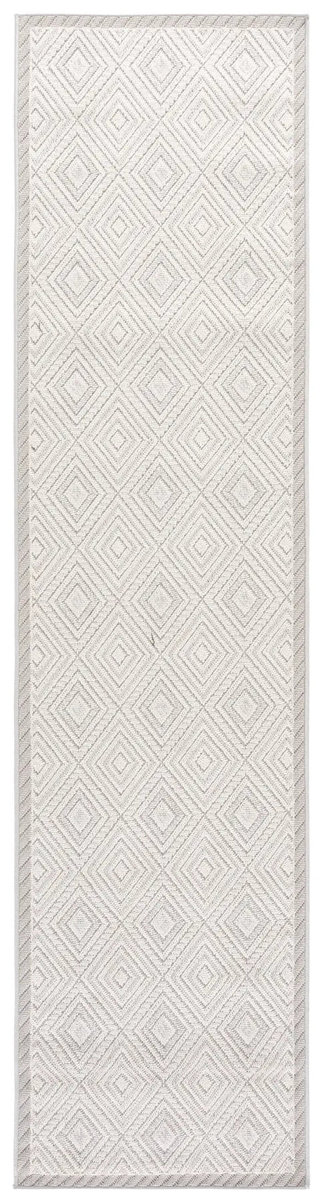 Safavieh Veranda 2'-2" x 9'-0" Rug in Ivory / Grey