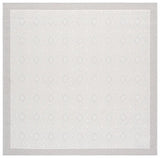 Safavieh Veranda 6'-7" x 6'-7" Rug in Ivory / Grey