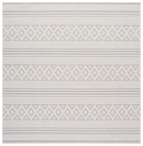 Safavieh Veranda 6'-7" x 6'-7" Rug in Ivory / Grey