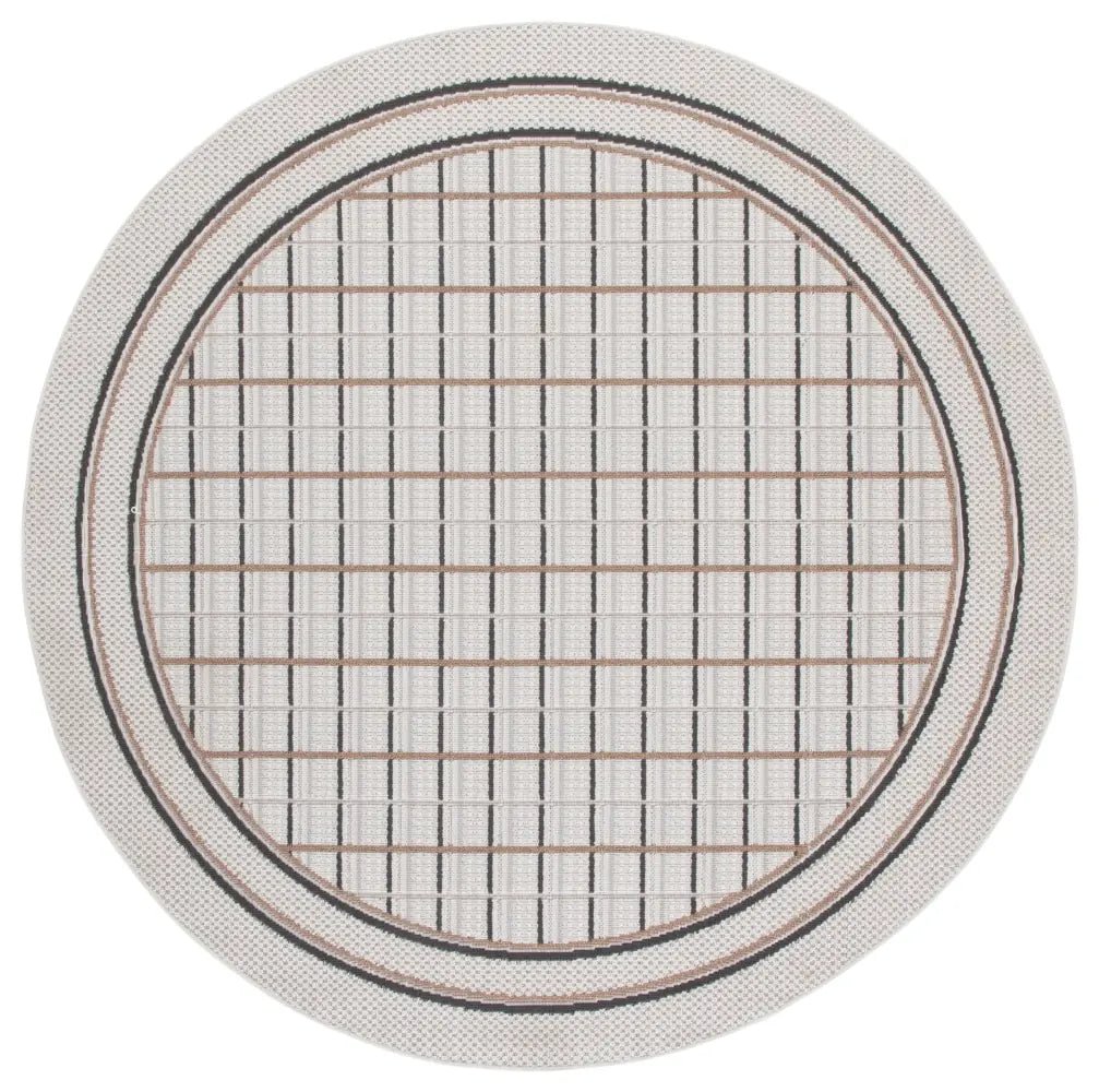 Safavieh Veranda 6'-7" x 6'-7" Rug in Ivory / Beige