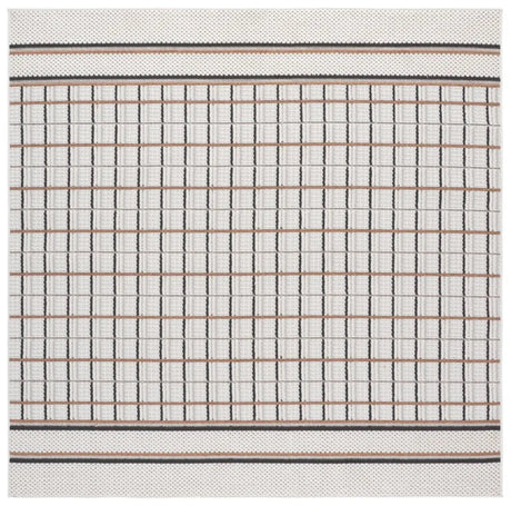 Safavieh Veranda 6'-7" x 6'-7" Rug in Ivory / Beige