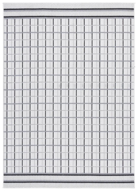 Safavieh Veranda 5'-3" x 7'-6" Rug in Grey / Dark Grey