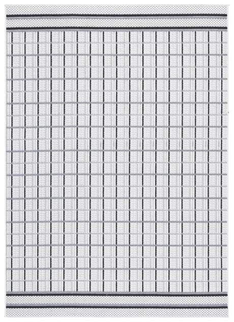 Safavieh Veranda 4'-0" x 6'-0" Rug in Grey / Dark Grey