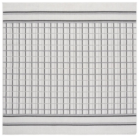Safavieh Veranda 6'-7" x 6'-7" Rug in Grey / Dark Grey