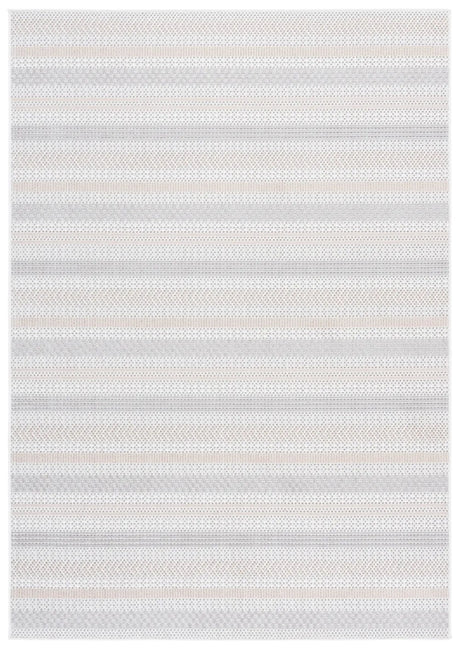 Safavieh Veranda 5'-3" x 7'-6" Rug in Ivory / Beige Grey