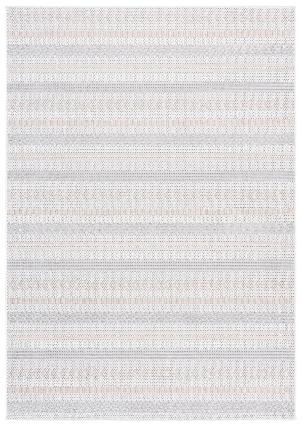 Safavieh Veranda 4'-0" x 6'-0" Rug in Ivory / Beige Grey