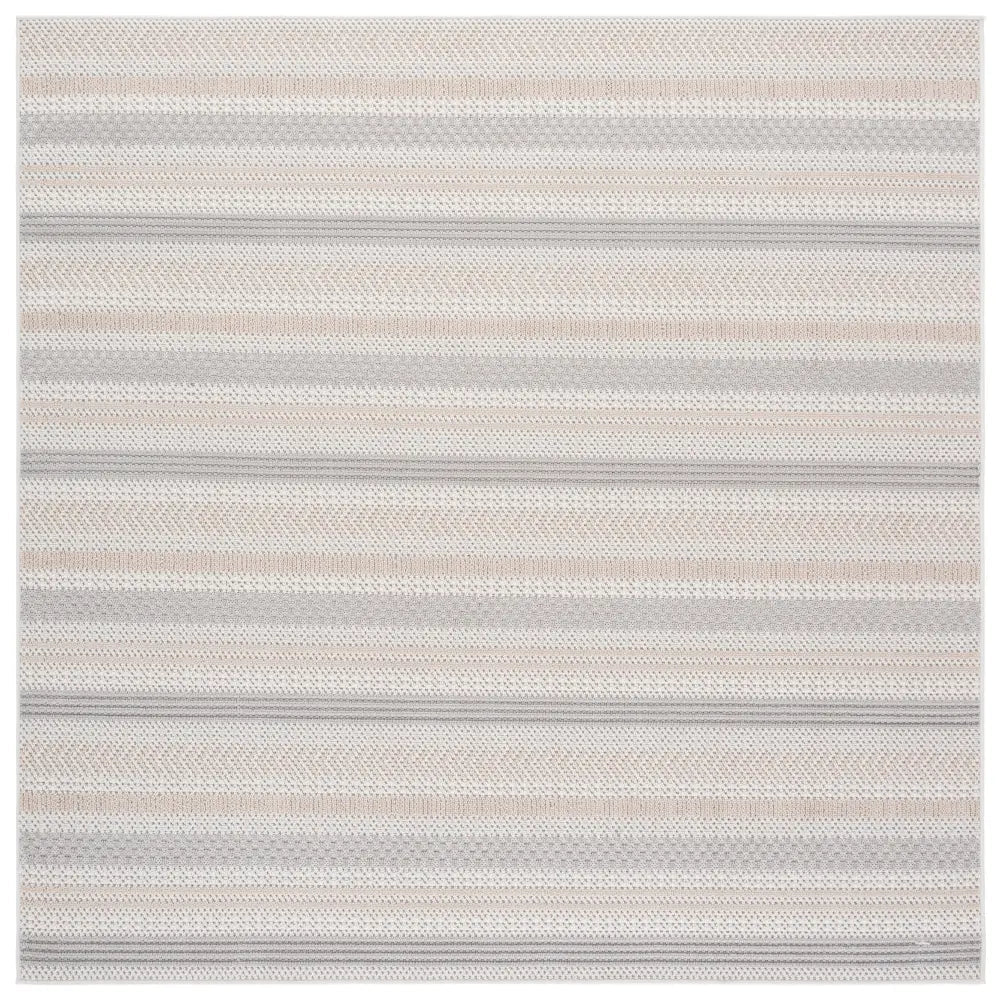 Safavieh Veranda 6'-7" x 6'-7" Rug in Ivory / Beige Grey