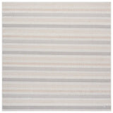 Safavieh Veranda 6'-7" x 6'-7" Rug in Ivory / Beige Grey