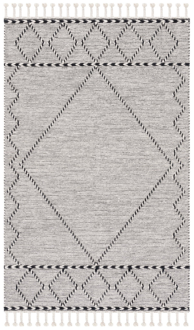 Safavieh Vermont Vrm160Z Ivory/Black Rug.