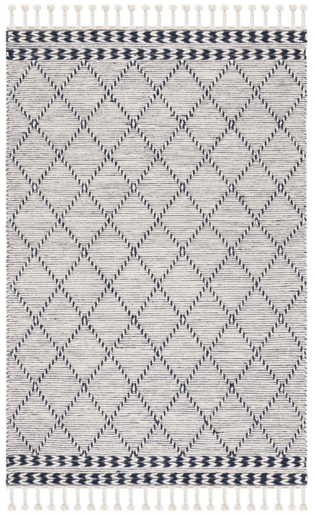 Safavieh Vermont Vrm161N Ivory/Navy Rug.