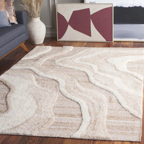 Safavieh Vermont 4'-0" x 6'-0" Rug in Ivory