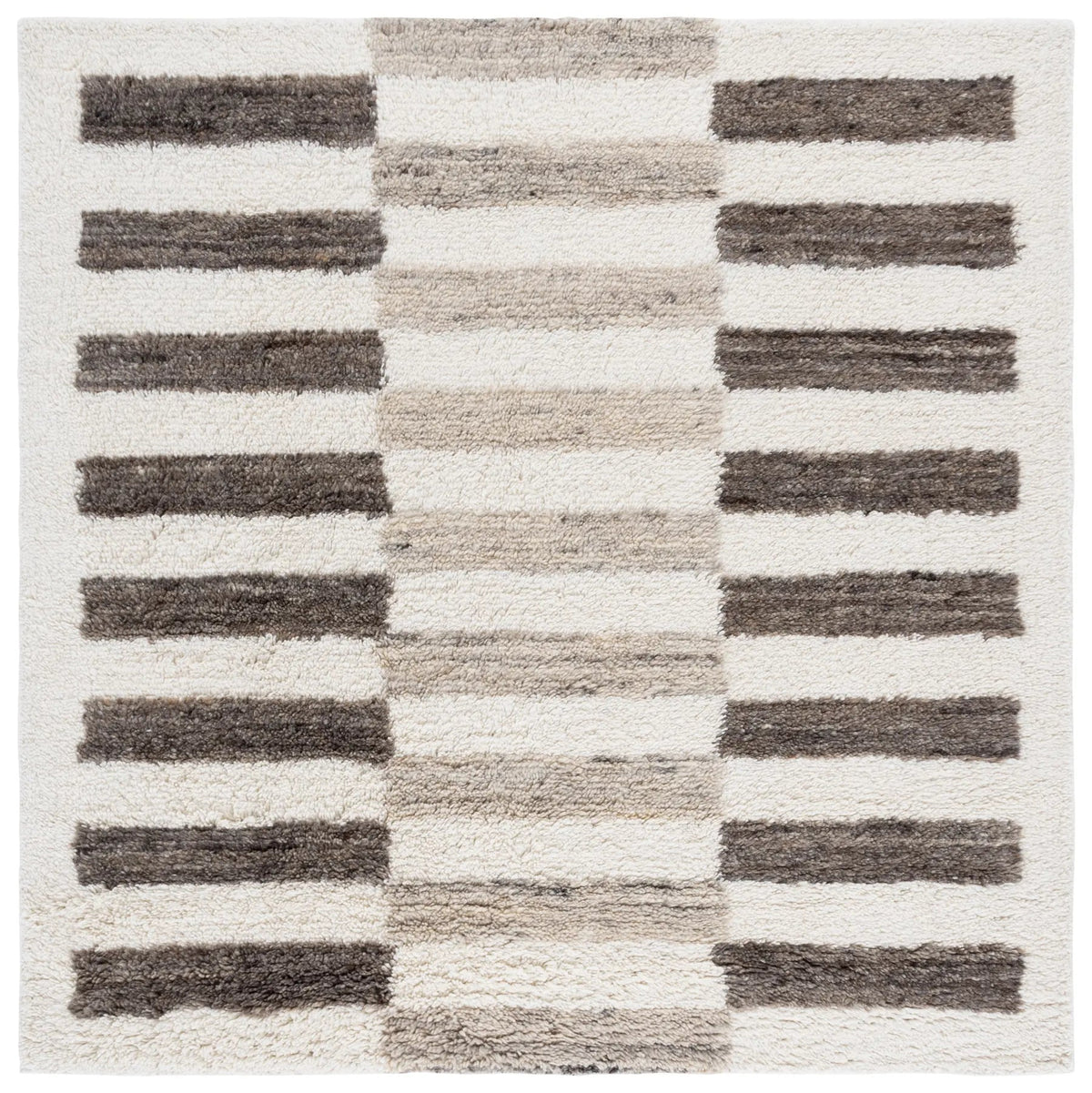 Safavieh Vermont 6'-0" x 6'-0" Rug in Ivory / Grey