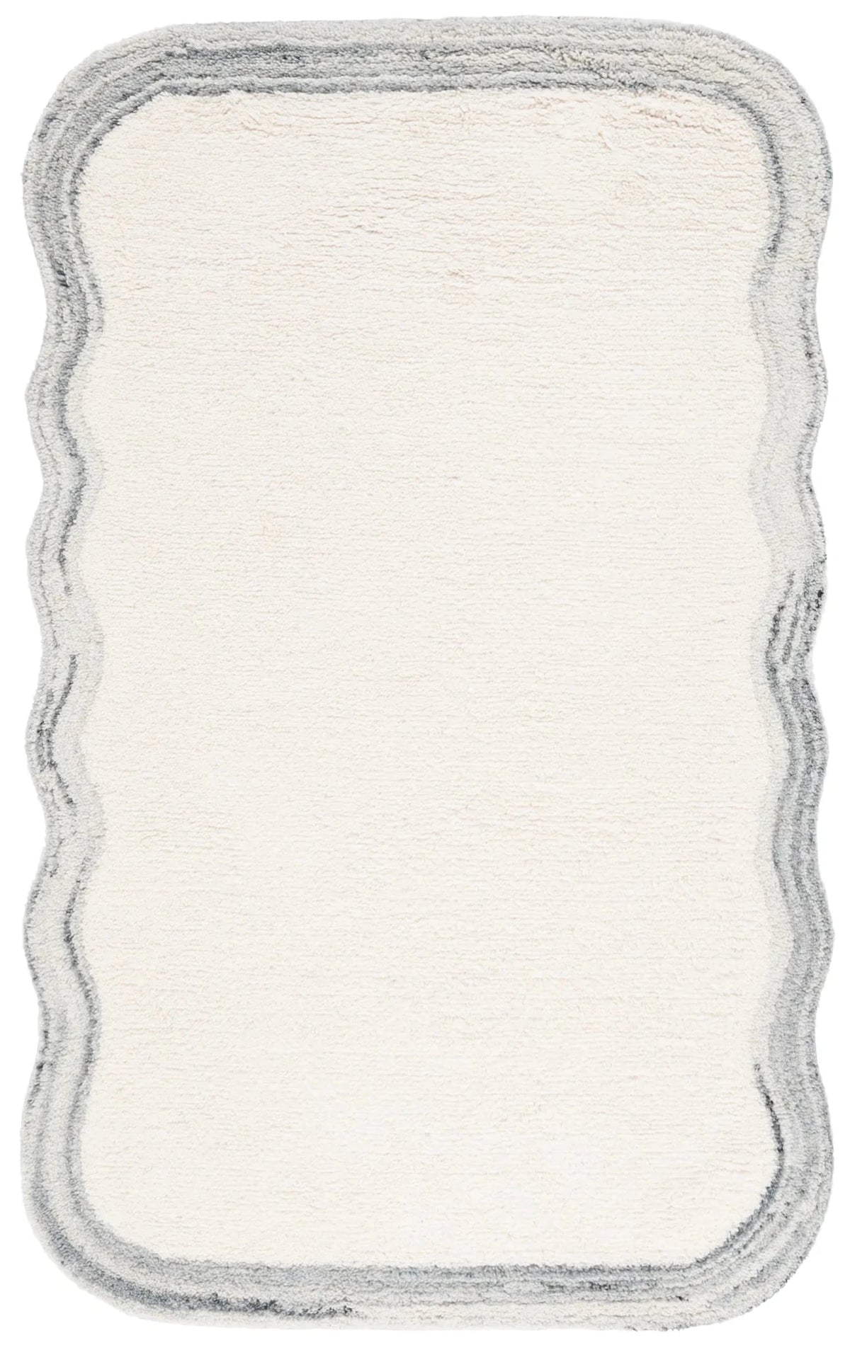 Safavieh Vermont 4'-0" x 6'-0" Rug in Ivory / Grey