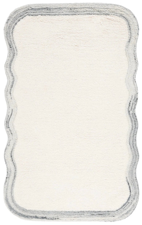 Safavieh Vermont 4'-0" x 6'-0" Rug in Ivory / Grey