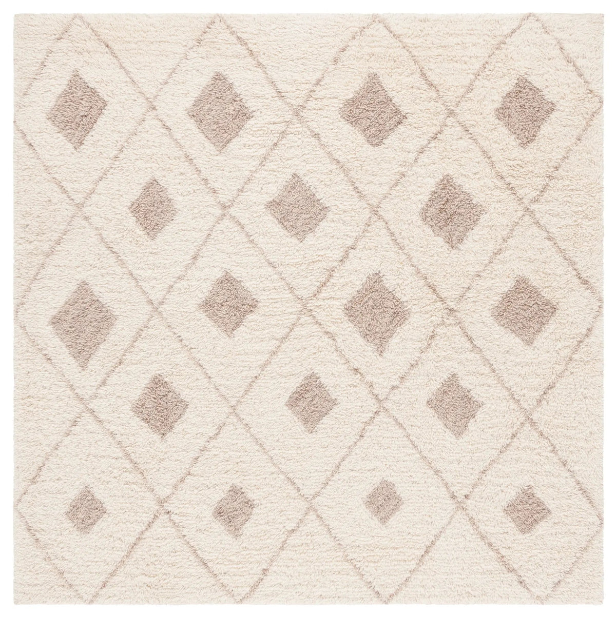 Safavieh Vermont 6'-0" x 6'-0" Rug in Ivory / Beige